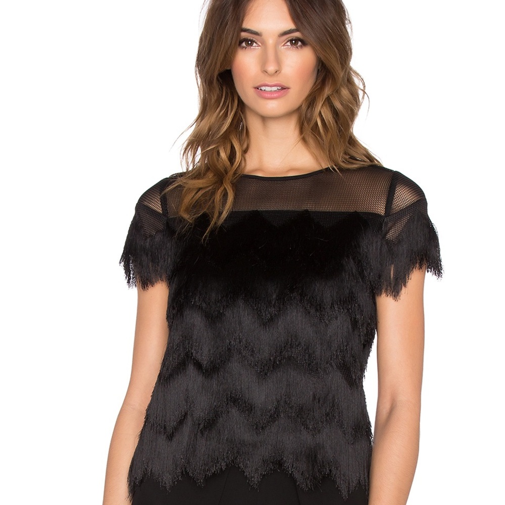 Alexis Marvin Fringe Top Size XS *NWT*